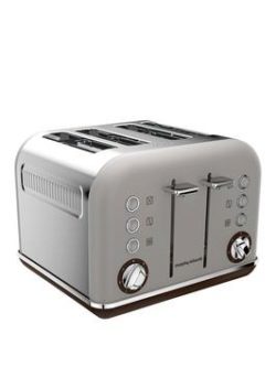 Morphy Richards Accents 4-Slice Special Edition Toaster - Pebble